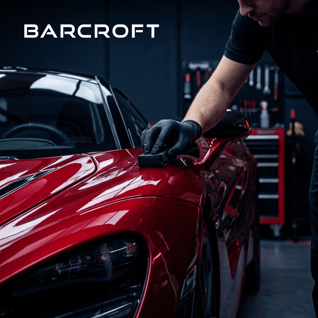 Ceramic coating application